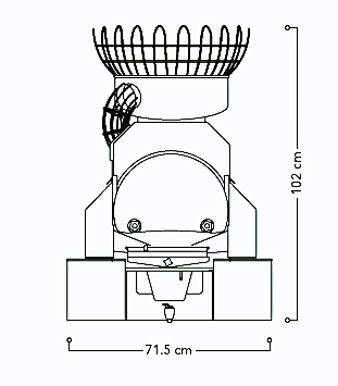 Автоматична фреш машина juicer Citrocasa 8000 XB