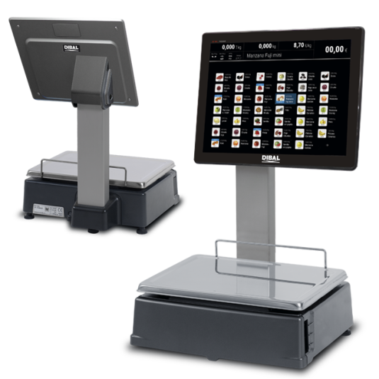 Етикиращи везни PC базирани на самоослужване Dibal CS 2100 с 12
