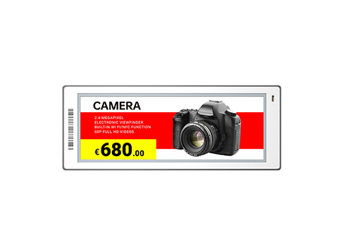 Екстра широк 4-цветен електронен етикет LS0579 (5.79